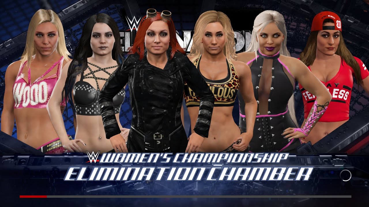 Brand Warfare WWE Elimination Chamber: Women's Title Elimination Chamber match 