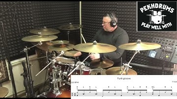 Practice Funk Groove with Groove Clix  + PDF