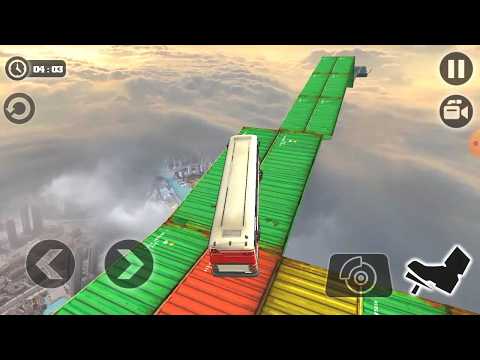 Impossible Sky Bus Driving - Gameplay Part 4 - Level 11 To 13 (Andoid)