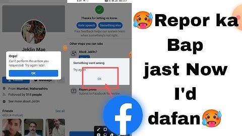 Facebook New Reporting Update 2022 || Report Fb Account Just Now working Trick Live 2022