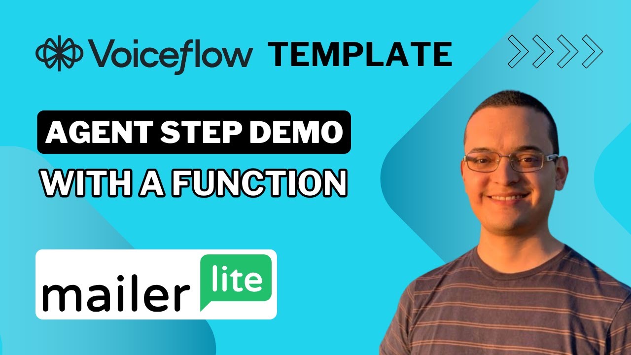 Agent Step Demo with a MailerLite Integration | Voiceflow Tutorial
