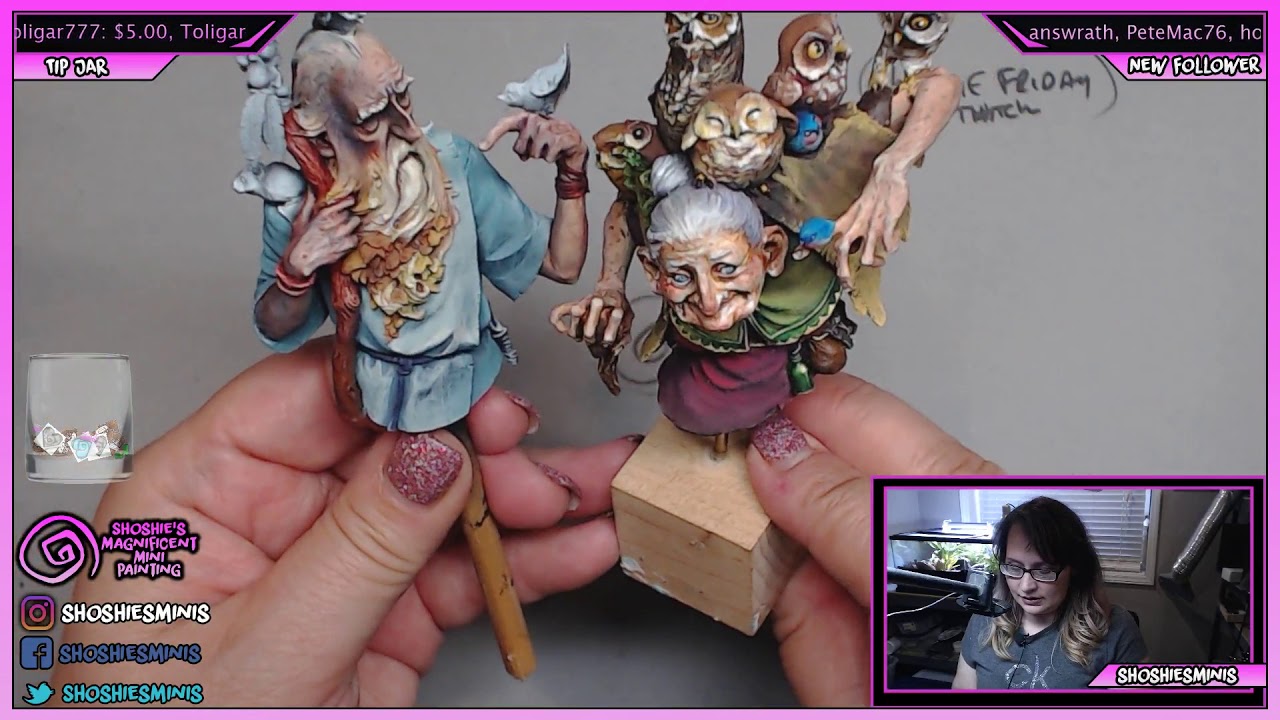 Shoshie paints Cormac by Black Crow Miniatures! Another miniature from the 
