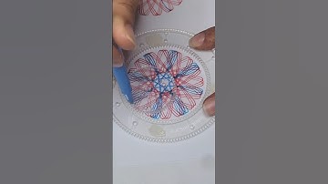 Mesmerizing Spirograph Art | Calming ASMR Geometric Creations #asmr #satisfying