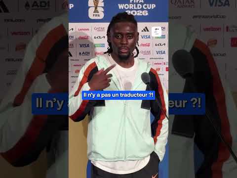 😂 Manu Koné en délire totale en zone mixte #equipedefrance #coupedumonde