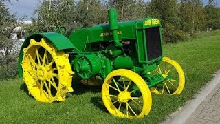 JOHN DEERE 1937年式トラクター Trator John Deere 1937 funcionando!! - YouTube