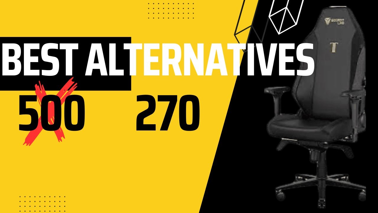 secretlab titan evo gaming chair alternatives