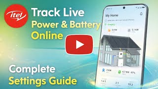 Track Live Power &amp; Battery Online | Itel App Complete Settings Guide @OfficialTechMotion 