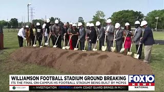 MCPSS breaks ground on Williamson football stadium