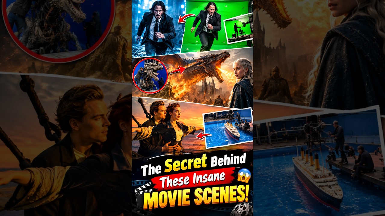 The Secret Behind These Insane Movie Scenes! 🤯🎬