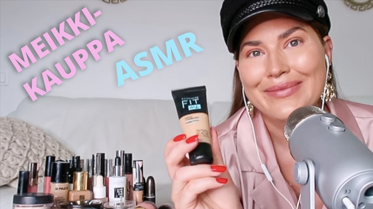 ASMR SUOMI- Meikkikauppa roleplay