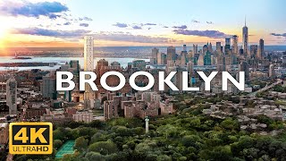 Brooklyn, New York, USA 🇺🇸 | 4K Drone Footage