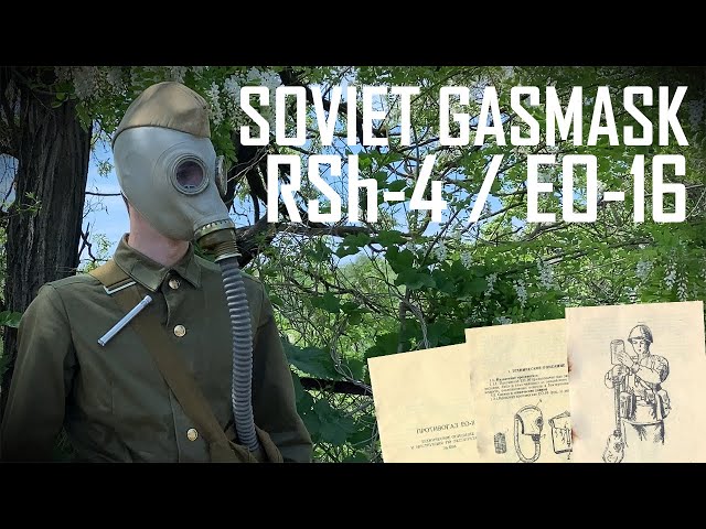 Soviet RSh-4/EO-16 Gasmask | Army CBRN Workhorse - YouTube