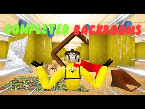 I COMPLETED the Big Scary Backrooms…