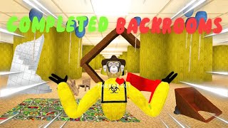 I COMPLETED the Big Scary Backrooms…