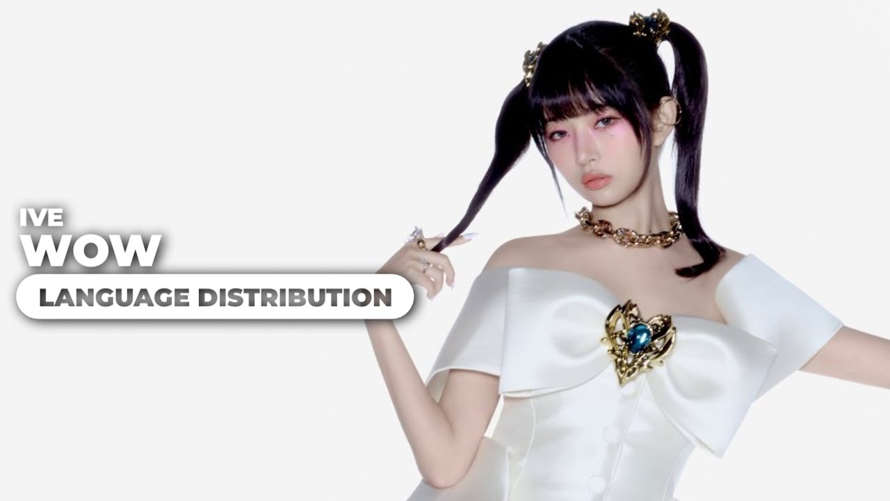 IVE - WOW | Language Distribution - YouTube