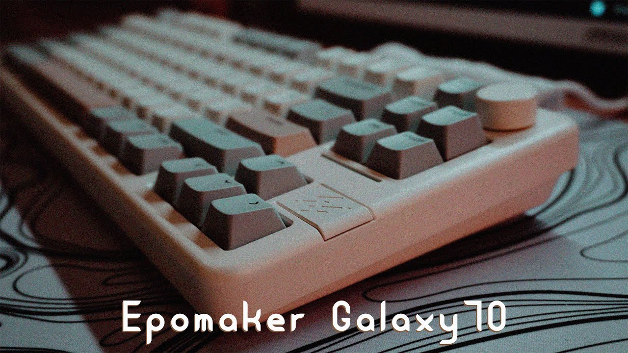 Epomaker Galaxy 70 — Минимализм, в котором есть характер! 🏷️