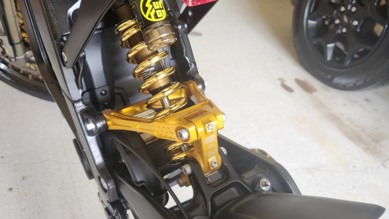 Warp 9 suspension V3 linkage riser (0.75), Triangle, and 650lb spring ...