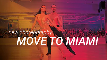 Brazilian Zouk Brand new routine "Move to Miami" by Paulo and Luiza