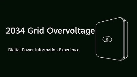 (English) PV Guru-Inverter 2034 Alarm, Grid Overvoltage