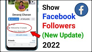 how to show followers on facebook 2022 || facebook follower option || facebook followers settings