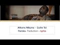 Athoms Mbuma - Cache Toi - Parole , Traduction / Lyrics