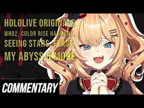 [Reaction] Holo Originals - Who2, Color Rise Harmony, Seeing Stars, Feast, My Abyss & More