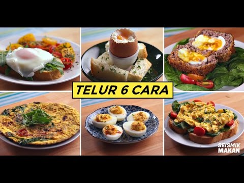 6 Cara Masak Telur 