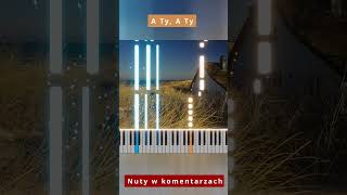 Playboys - A Ty, A Ty 🎹 Piano Tutorial 🔥 Nuty #shorts