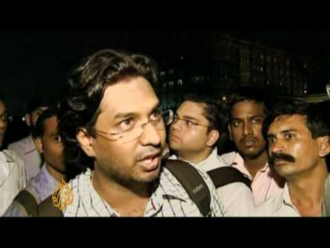 تجمع الهنود في مومباي للحزن والاحتجاج - 4 ديسمبر 2008