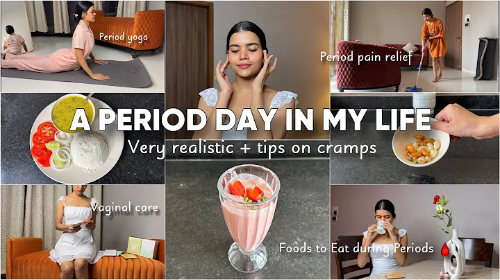 Period day in my life☁️ very realistic + tips on cramps & everything! VLOG | #periods  Mishti Pandey