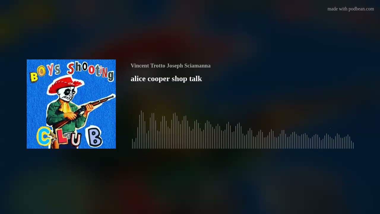 alice cooper shop talk