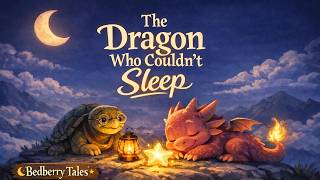 Bedtime Story for Kids🌙The Dragon Who Couldn't Sleep |  Meditation for Children | Bedberry Tales