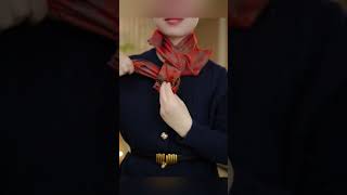 Upgrade Your Winter Wardrobe with Elegant Silk Scarf Styling