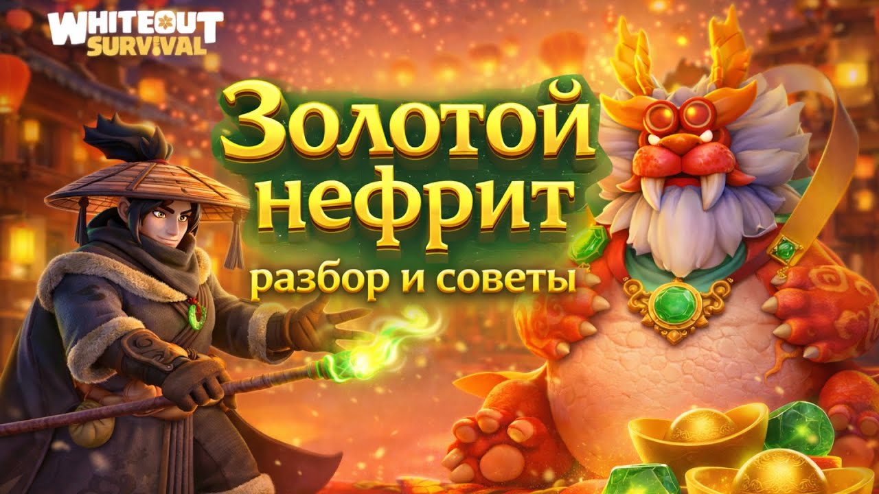 Золотой нефрит – Разбор и советы. Whiteout survival.