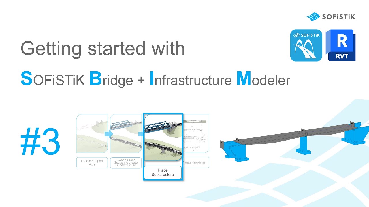 #3 - Substructure - Getting Started SOFiSTiK Bridge + Infrastructure ...