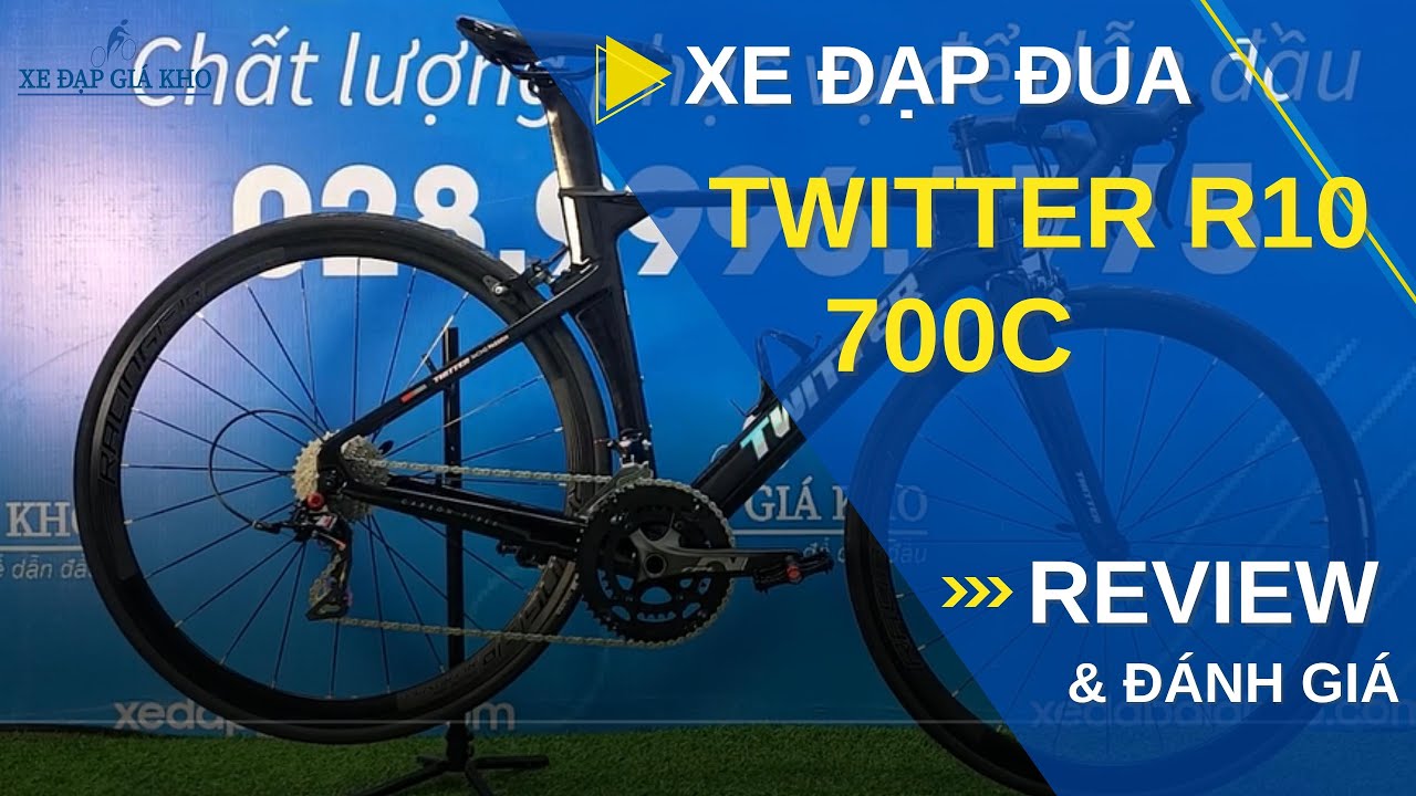 Review & Đánh Giá Xe đạp đua Twitter R10 | 700C | XĐGK - YouTube