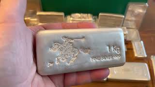 The Base Of My Silver Stack.