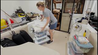 Where does it all go? How we solved storage for 4 months of cruising on our Cutwater C28
