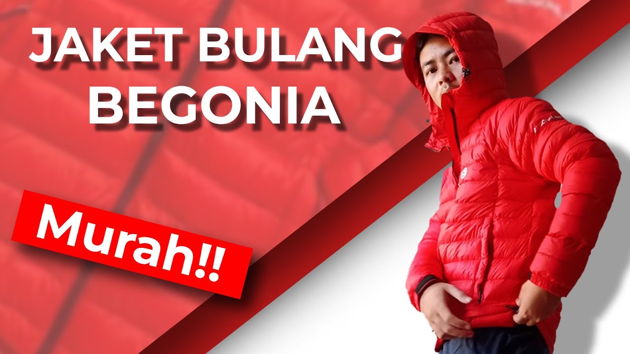 Jaket Bulang Murah Begonia Series Monos Ecodown Fiber
