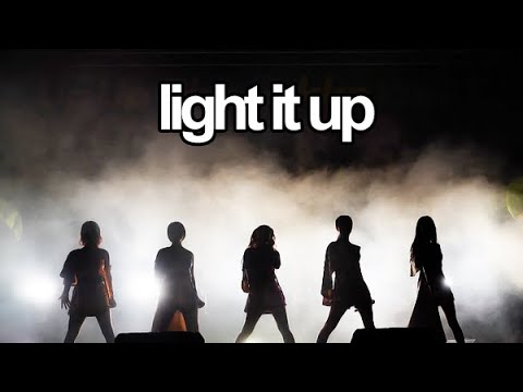 Up Up Girls (Kari) - Light It Up (English Subtitles)  アップアップガールズ（仮）英語の訳