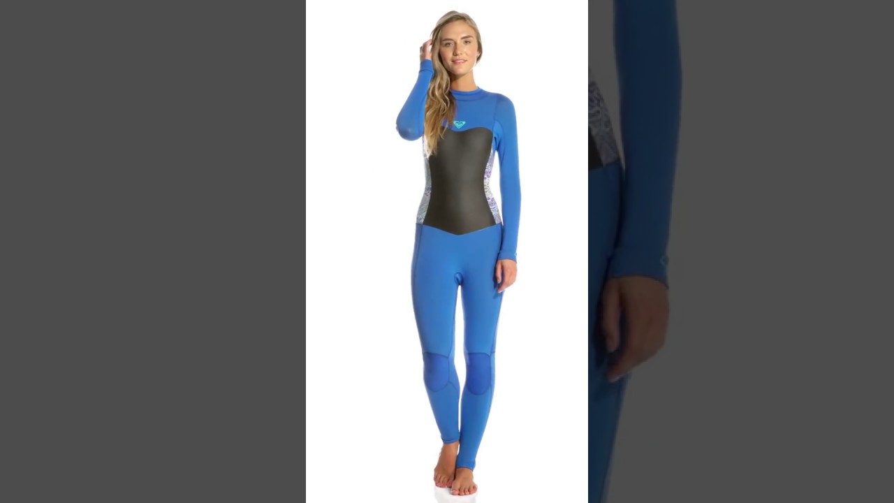 Roxy Women's 3/2MM Syncro Series Back Zip Fullsuit | SwimOutlet.com