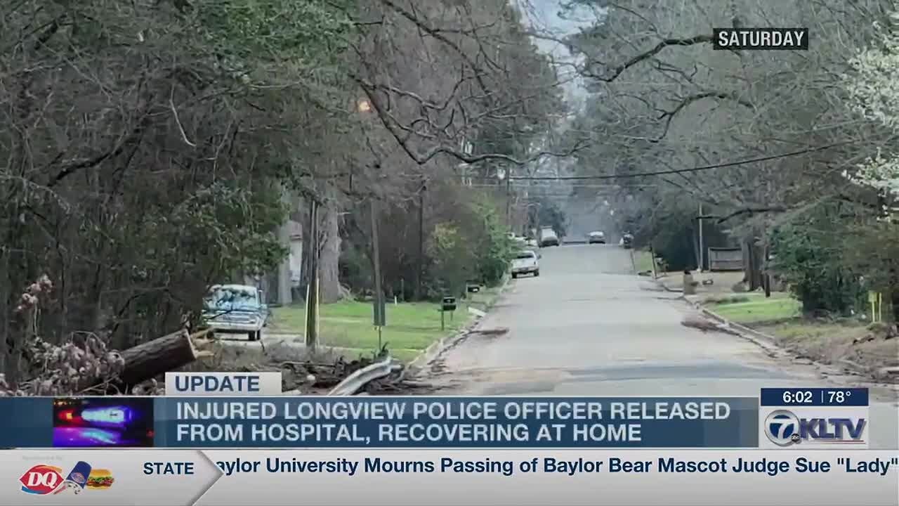 Longview police officer injured in shooting released from hospital ...