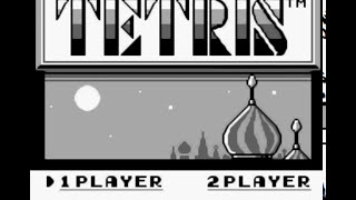 Tetris Game Boy Gameplay Sample (BPS & Nintendo, 1989)