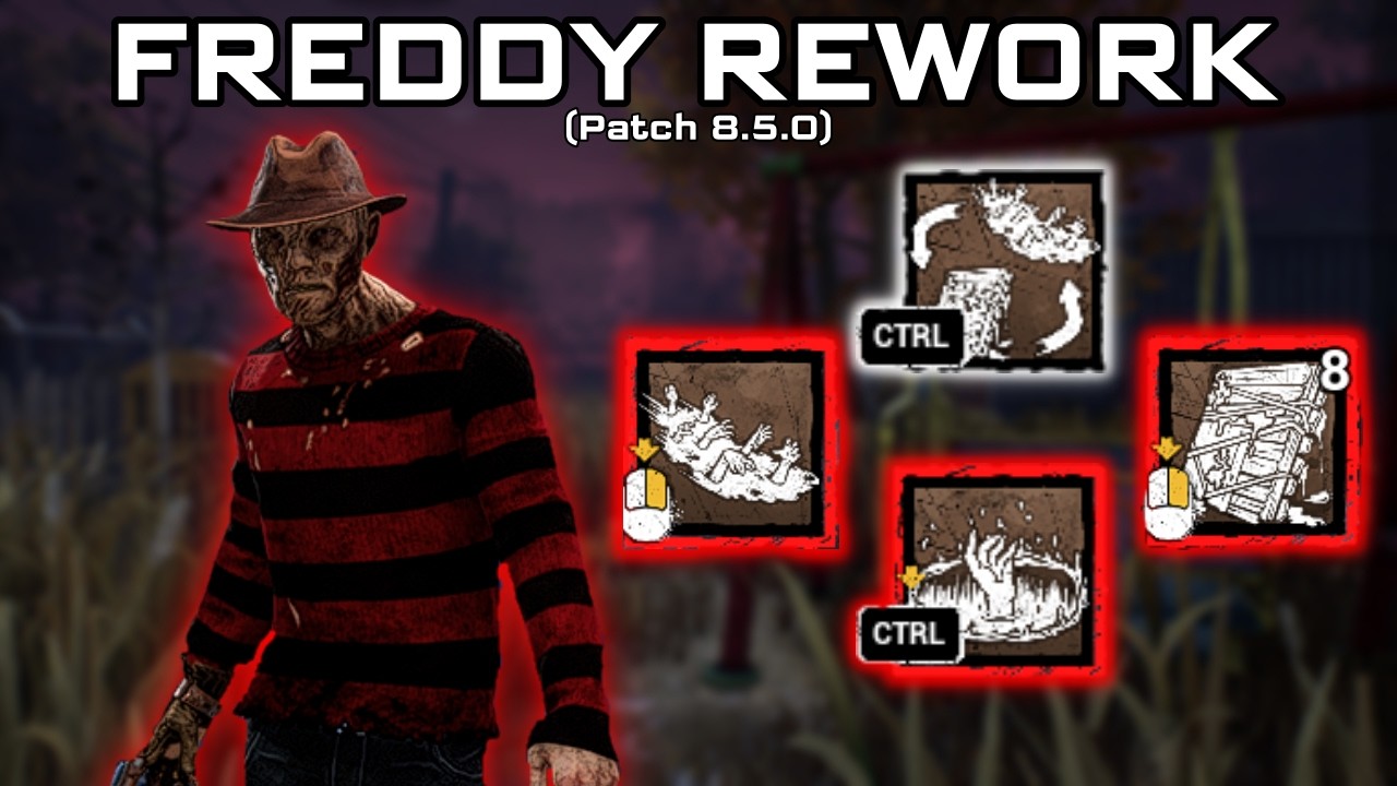 HUGE Freddy Rework Summary (Patch 8.5.0) | Dead by Daylight