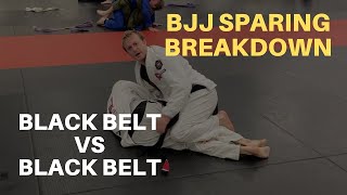 Bjj Sparring Breakdown Black Belt Vs Black Belt Gi