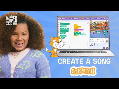 How to Code a Song in Scratch | Episode 6/8 of Code Along Jr. from Black Girls Code