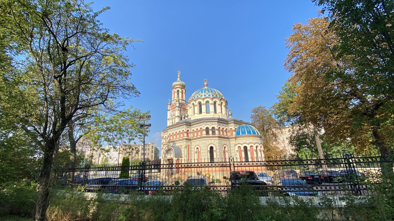 Walking with Sports Doctor in Łódź Poland Part 3; Alexander Nevsky