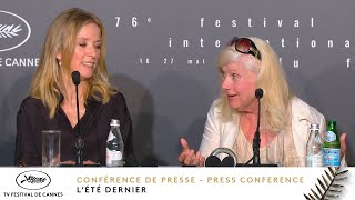 L’été dernier – Conférence de Presse – VF – Cannes 2023