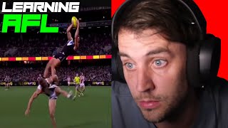 American Reacts 'How to Play AFL |  Rules'  - AUSTRALIAN FOOTBALL! (first time watch)