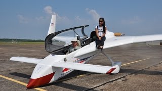 Burt Rutan Long-ez, Cross Country Flight, Jon Berger Long EZ